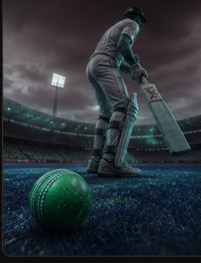 Cricket betting market at bj777 - batsman at the crease