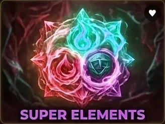 Super Elements slot banner on bj777 - FC